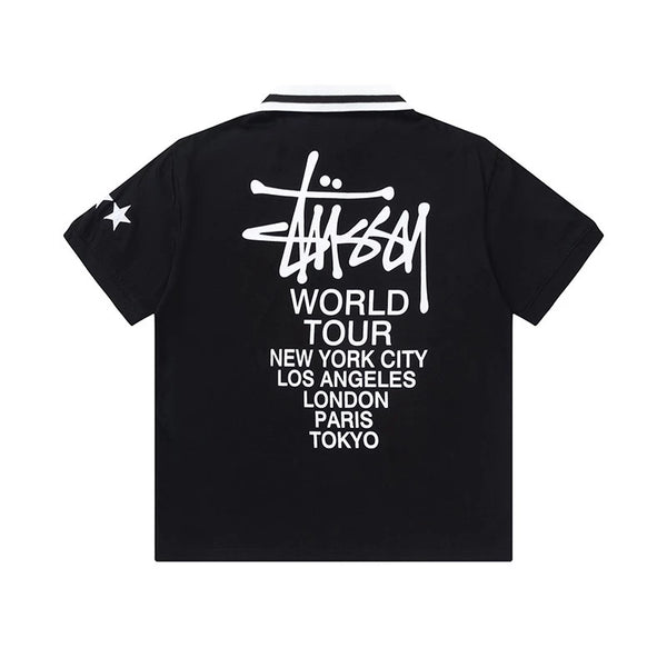 CAMISETA STUSSY FOOTBALL POLO